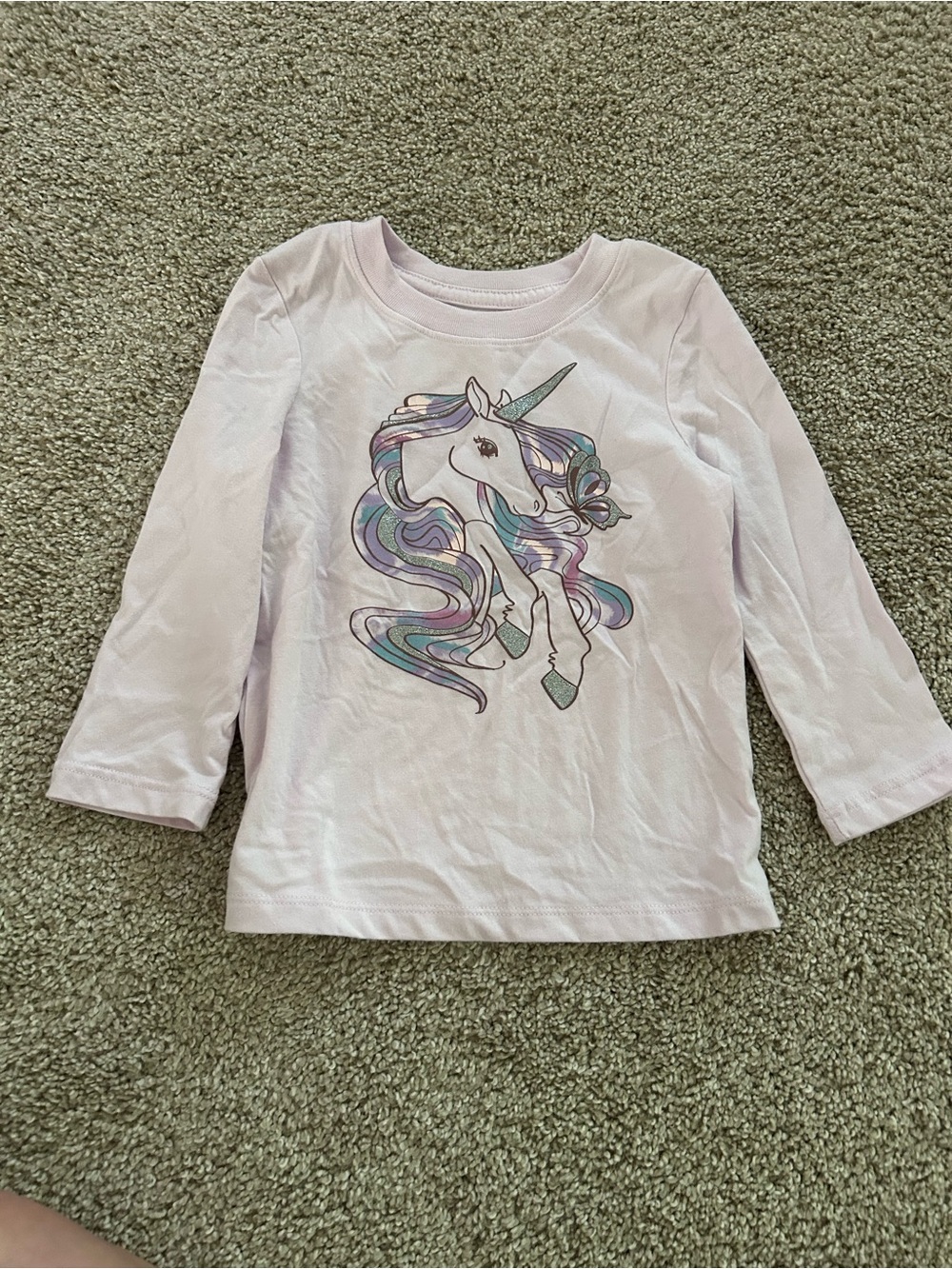 Cat & Jack 2T Unicorn Longsleeve